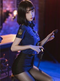Xu Lan LAN - NO.030 Black Silk Female Police Officer(12)